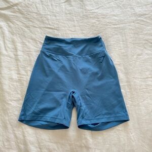 Gymshark Women's Blue Biker Shorts
